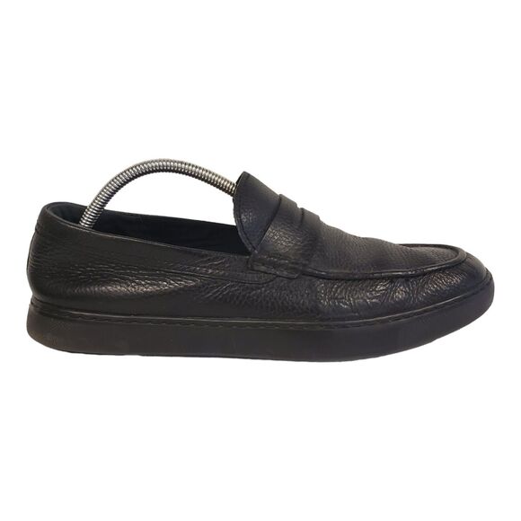 DR. MARTENS Shoes Men Size 10 Brown Leather Slip On Casual Penny Loafers N08-001 main image 6